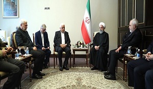 روحاني: الحشد الشعبي له دور مهم للغاية في تعزيز التضامن الوطني بالعراق