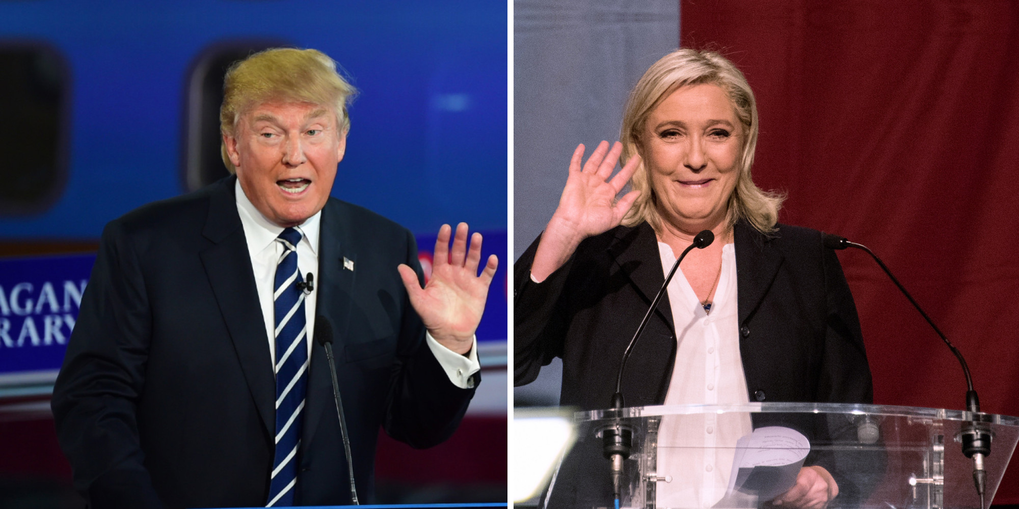Why Trump support Le Pen? French version of Trump!