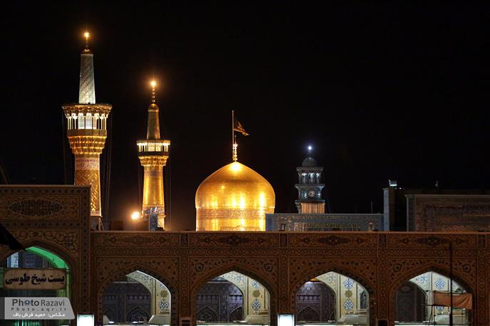 70 Pilgrims from Karbala arrived at Imam Reza shrine after 42 days of walking