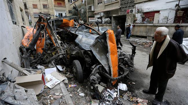 Eastern Ghouta terrorists kill civilian in mortar attack on Damascus