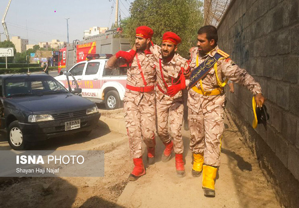 Terrorists Attack Crowd of Bystanders in Military Parades in Southwestern Iran
