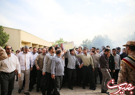 مراسم وداع با پیکر شهید نیکزاد در ستاد کل فرماندهی سپاه+تصاویر