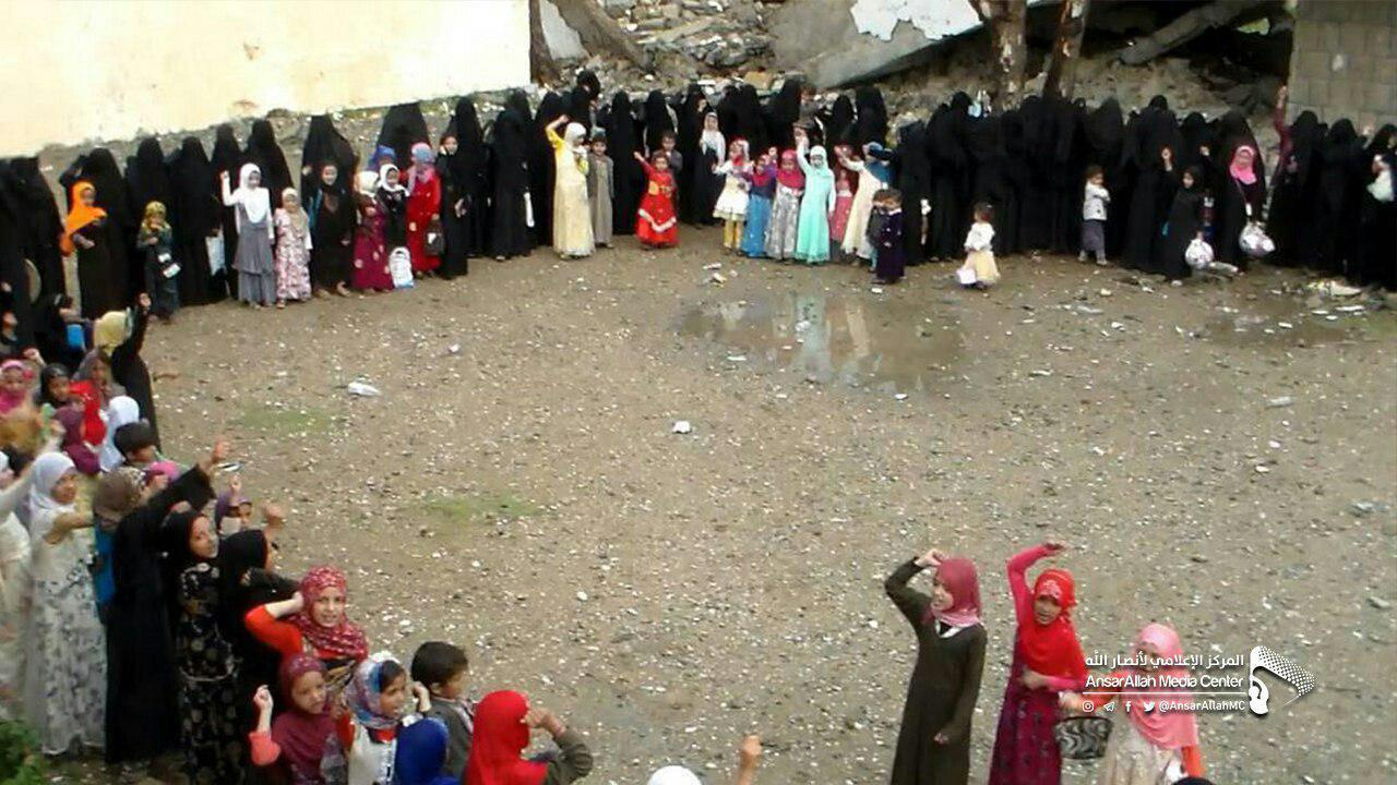 دنیا آن زن فاحشه را می بیند و این زنان مجاهد یمنی را نمی بیند+تصاویر