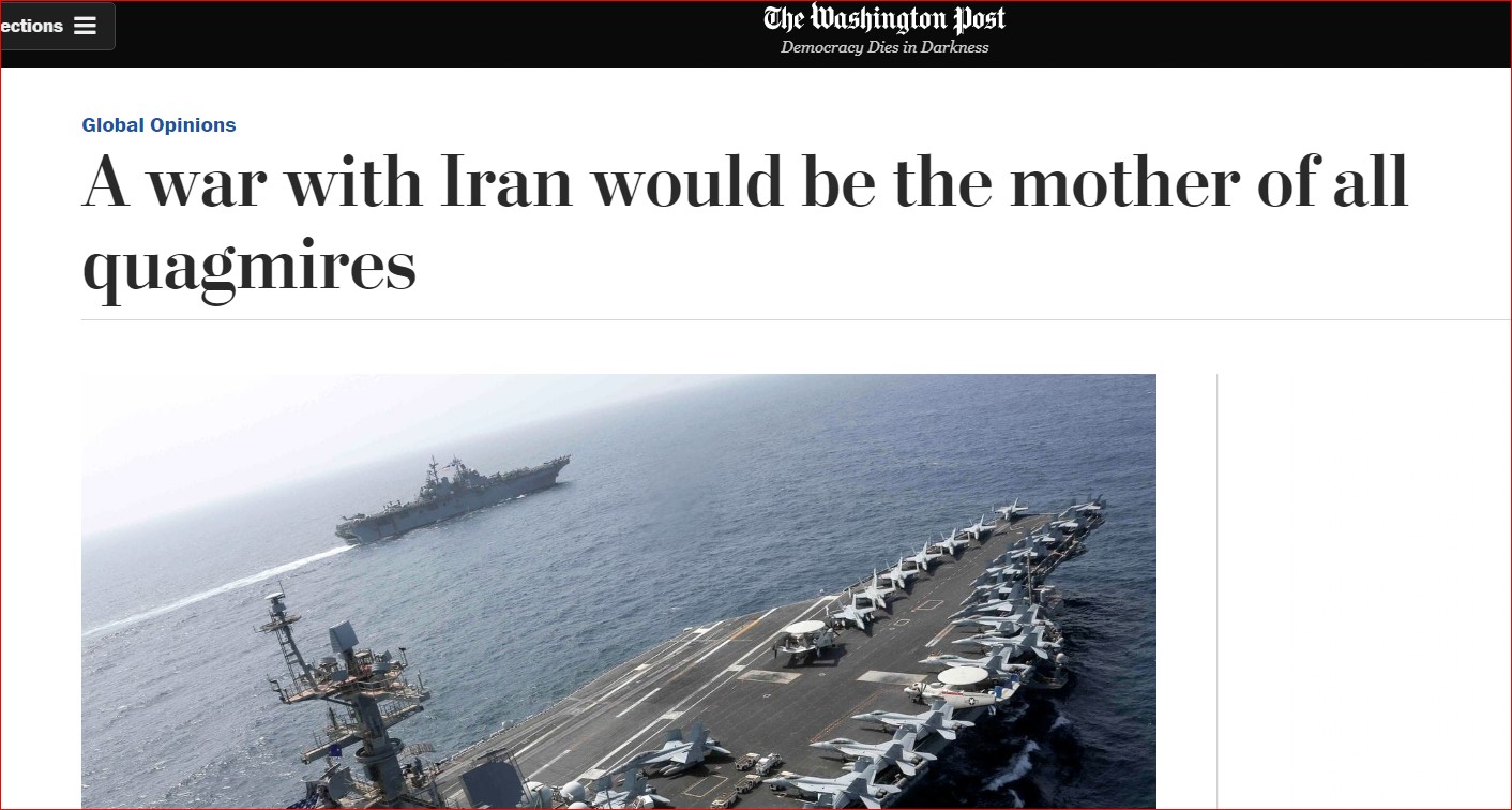 جنگ با ایران چرا مادر همه باتلاق هاست ؟