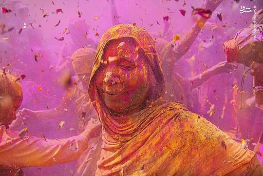 جشنواره رنگ هولی (holi) در هند