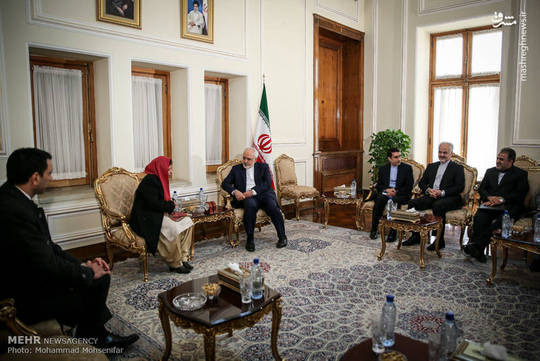 شمشاد اختر معاون دبیر کل سازمان ملل متحد و دبیر اجرایی کمیسیون اقتصادی و اجتماعی آسیا و اقیانوسیه، با محمد جواد ظریف وزیر امور خارجه دیدار کرد.
