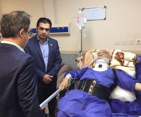 خودروی آیت‌الله زالی نماینده مردم تهران در مجلس خبرگان واژگون شد.
وی هم‌اکنون در بیمارستان بستری است.