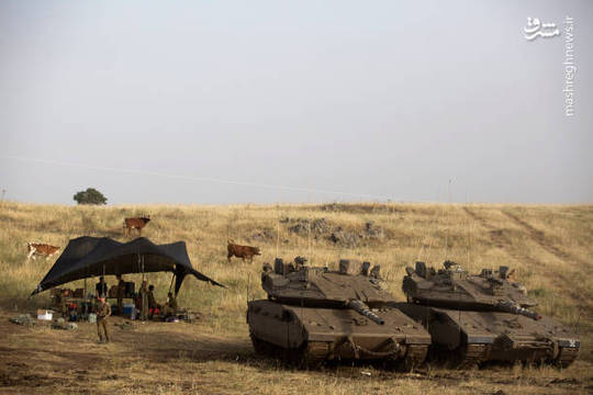 براساس اتفاقات در مرز اسرائیل و سوریه نظامیان رژیم صهیونیستی در حالت آماده باش نظامی شدید قرار گرفتند.