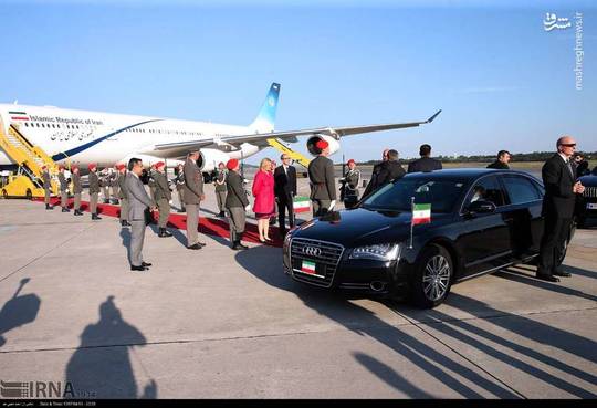 دکتر حسن روحانی در سفر خود به کشور های اروپایی عصر روز سه شنبه پس از ترک زوریخ پایتخت سوئیس وارد فرودگاه شهر وین پایتخت اتریش شد.