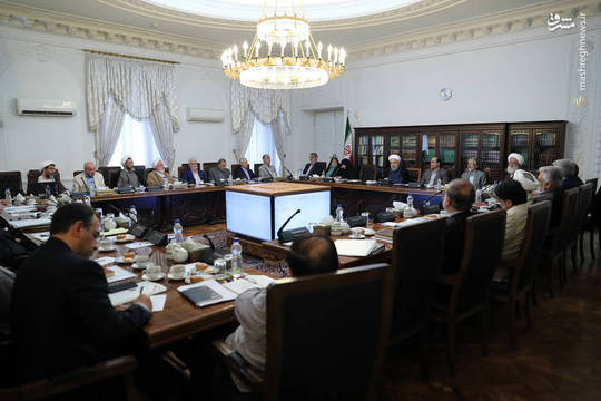 جلسه شورای عالی انقلاب فرهنگی به ریاست دکتر حسن روحانی رئیس جمهوری برگزار شد.