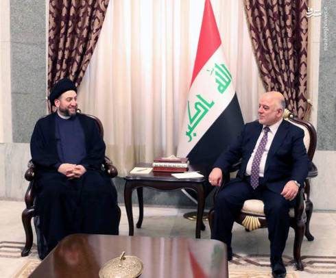 نخست‌وزیر عراق و رئیس جریان حکمت ملی دیروز ضمن دیدار با یکدیگر در مقر نخست‌وزیری در خصوص تشکیل کابینه آینده این کشور رایزنی کردند.