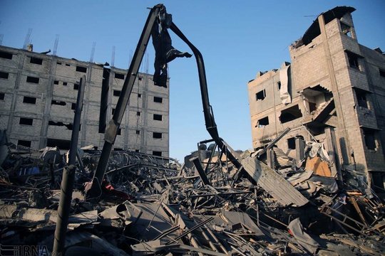 رژیم صهیونیستی هفته گذشته در ادامه حملات خود به غزه، ساختمان تلویزیون «الاقصی» وابسته به جنبش حماس را بطور کامل تخریب کرد.