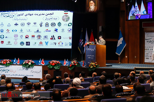 پنجمین همایش ملی مدیریت جهادی در سالن همایش‌های بین المللی صداوسیما با سخنرانی مسئولان کشوری و فرماندهان لشکری برگزار شد.