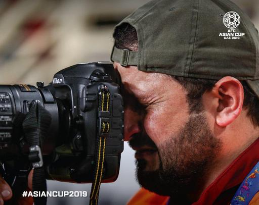 ثبت لحظه‌ای جالب از عکاس عراقی پس از حذف این کشور از جام ملتهای آسیا2019 