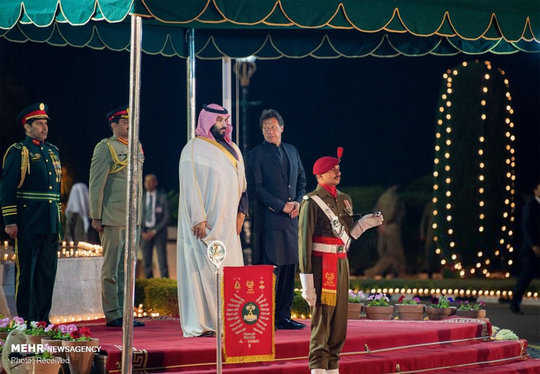 سفر دو روزه ولیعهد سعودی به پاکستان