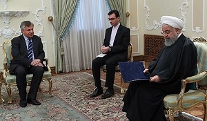 الرئیس روحاني: العلاقات بین ایران والعراق انموذج في المنطقة