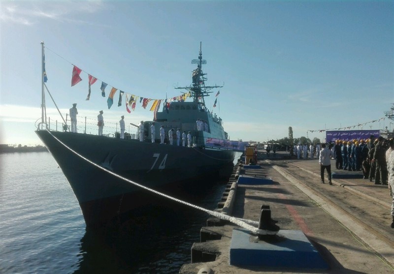 Sahand Destroyer Joins Iran Navy Fleet