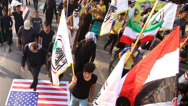 Iraqis march in Basra to deplore attack on Iran consulate