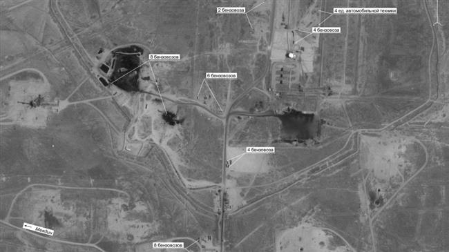 Satellite images prove US smuggling of Syrian oil: Russia