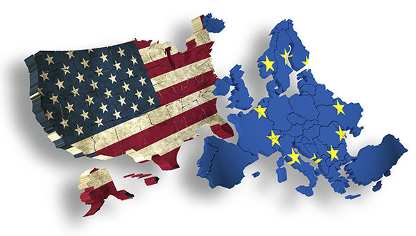 Business disorder between Europe and U.S.