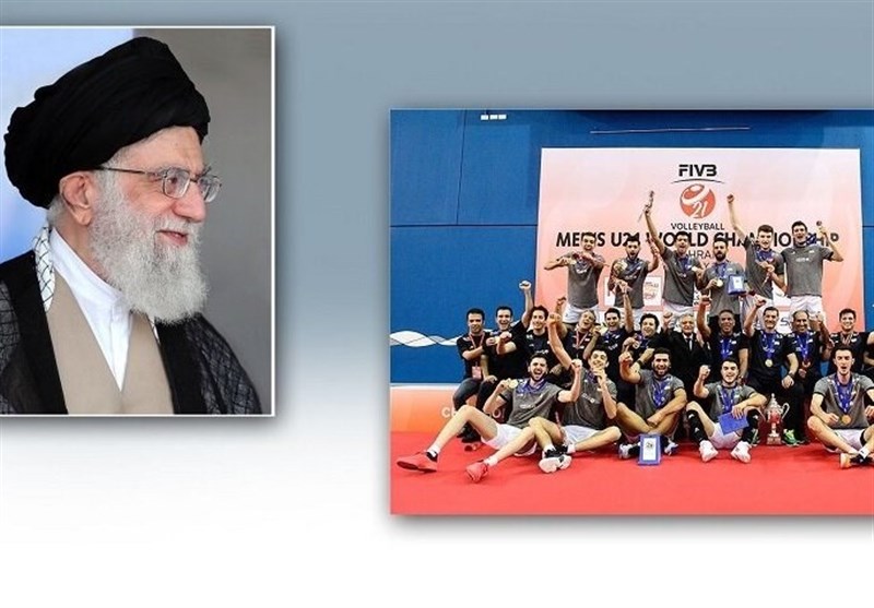 Leader Congratulates Iran U-21 Volleyballers on Winning World Title