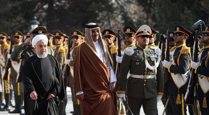 Qatari emir in Tehran to boost ties, discuss latest developments