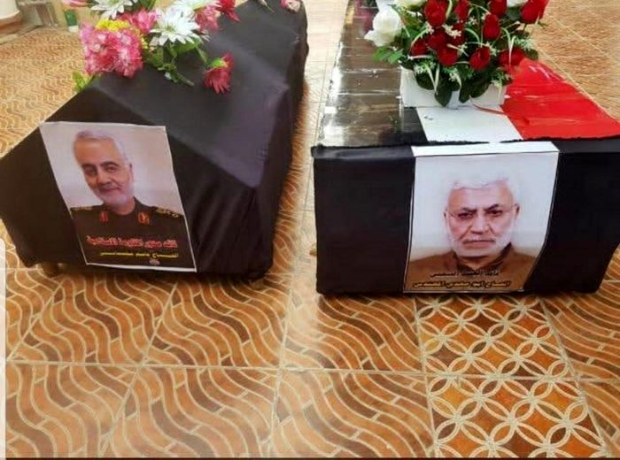 Iraqis hold massive funeral procession for Lieutenant General Soleimani