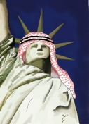 کاریکاتور/عربستان امریکایی
