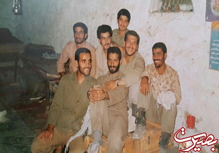 تصاویری از حضور سردار شهید فرزانه در جبهه‌های هشت سال دفاع مقدس