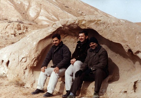 نصب سنگ قبر یادبود شهید مدافع حرم 
