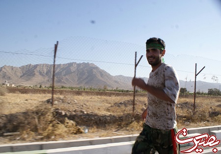 تصاویر کمتر دیده شده مدافع حرم از یگان ویژه صابرین