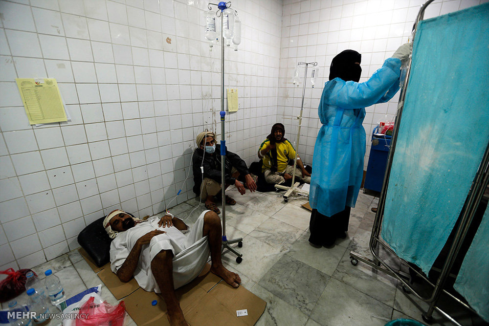 شیوع وبا در یمن و نقش متجاوزان سعودی