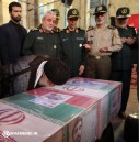 عکس/مراسم تشییع پیکر شهید حججی در تهران