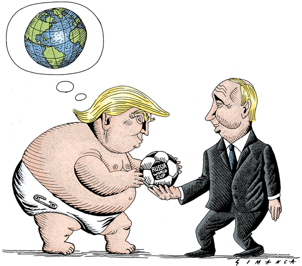 ترامپ چه زمانی مامور کا.گ.ب شد؟+کاریکاتور
