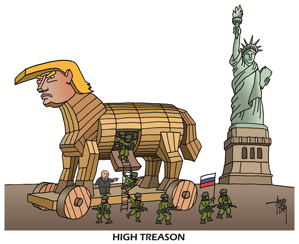 ترامپ چه زمانی مامور کا.گ.ب شد؟+کاریکاتور
