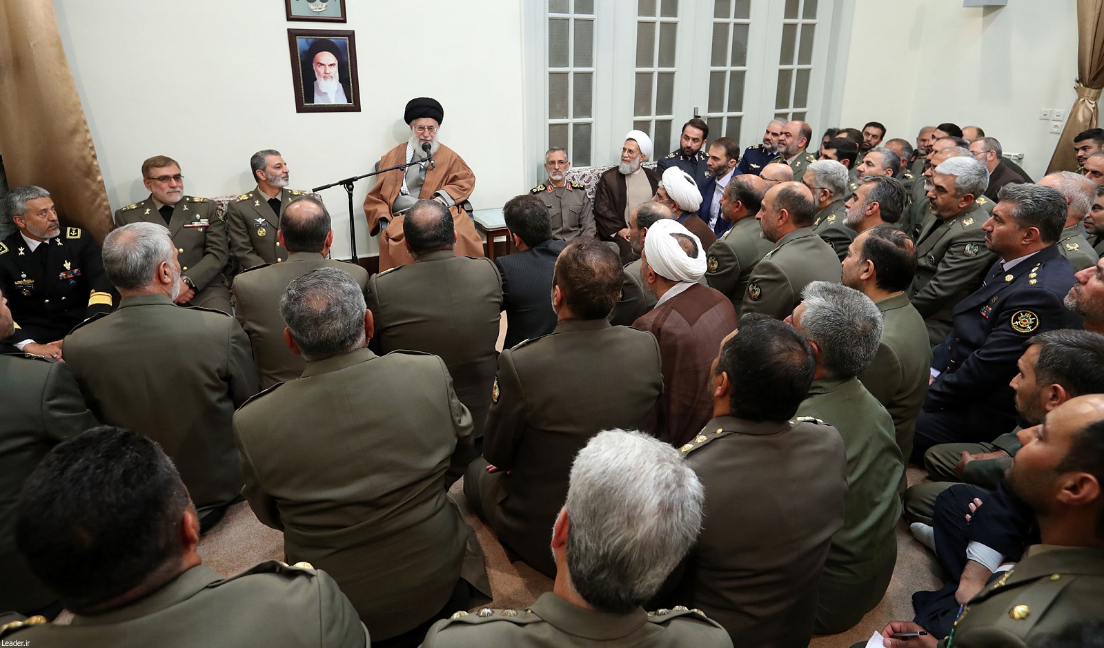 ارتش به‌برکت جمهوری اسلامی، ارتشی «مکتبی» و «نمایشگاهی از ارزشهای اسلامی» است.