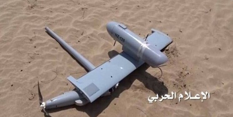 پدافند هوایی ارتش یمن پهپاد سعودی را منهدم کرد