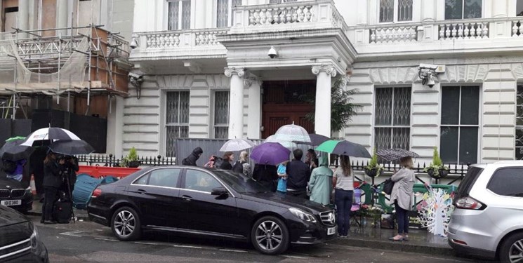 لغو ملاقات‌ها در سفارت ایران در لندن