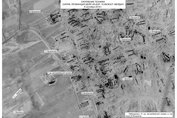 تصاویر ماهواره‌ای از قاچاق نفت سوریه تحت حفاظت آمریکا
