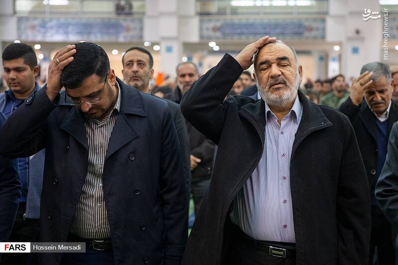 سرلشکر سلامی در نماز جمعه تهران