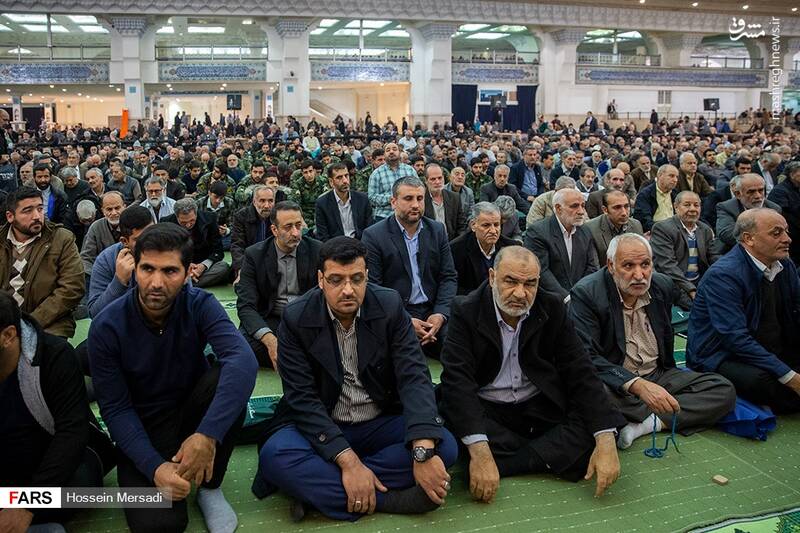 سرلشکر سلامی در نماز جمعه تهران