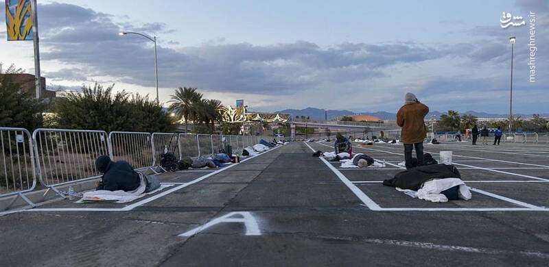 عکس/ تدبیر دولت آمریکا برای بی‌خانمان‌ها