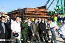 عکس/ رونمایی از نفتکش اقیانوس‌پیمای ساخت ایران