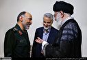 عکس/سردار حجازی در کنار رهبر انقلاب