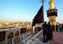 عکس/سیاه پوش شدن حرم امام علی(ع) در آستانه شب های قدر