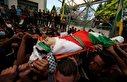 عکس/تشییع پیکر نوجوان شهید فلسطینی
