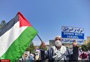 عکس/تجمع طلاب و روحانیون در حمایت از فلسطین و افغانستان