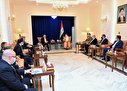 عکس/دیدار محمد جواد ظریف با سید عمار حکیم