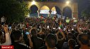 شادی سحرگاهی مردم فلسطین در مسجدالاقصی/عکس+فیلم