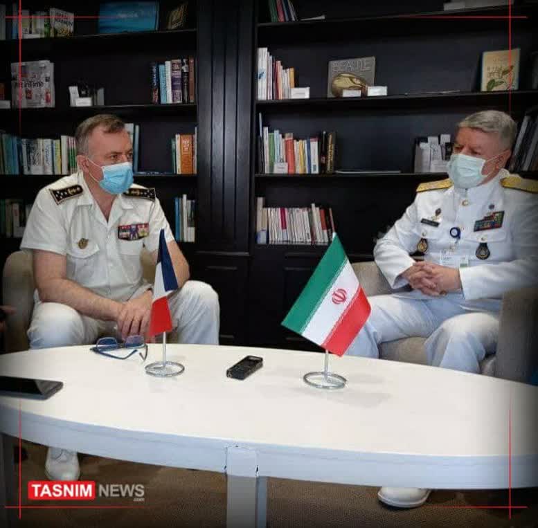 فرمانده نیروی دریایی فرانسه: پیام ایران را شنیدم و به دولتم منتقل می کنم